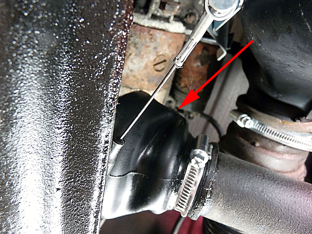 Und der Pfeil zeigt auf die Wurzel allen Übels